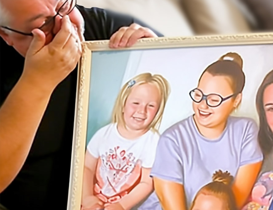 Yllätä perheesi tilaustyönä teetetyllä maalauksella