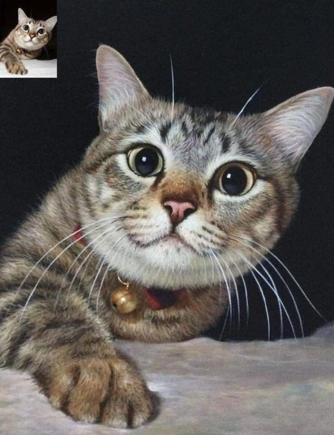 Kissan maalaus